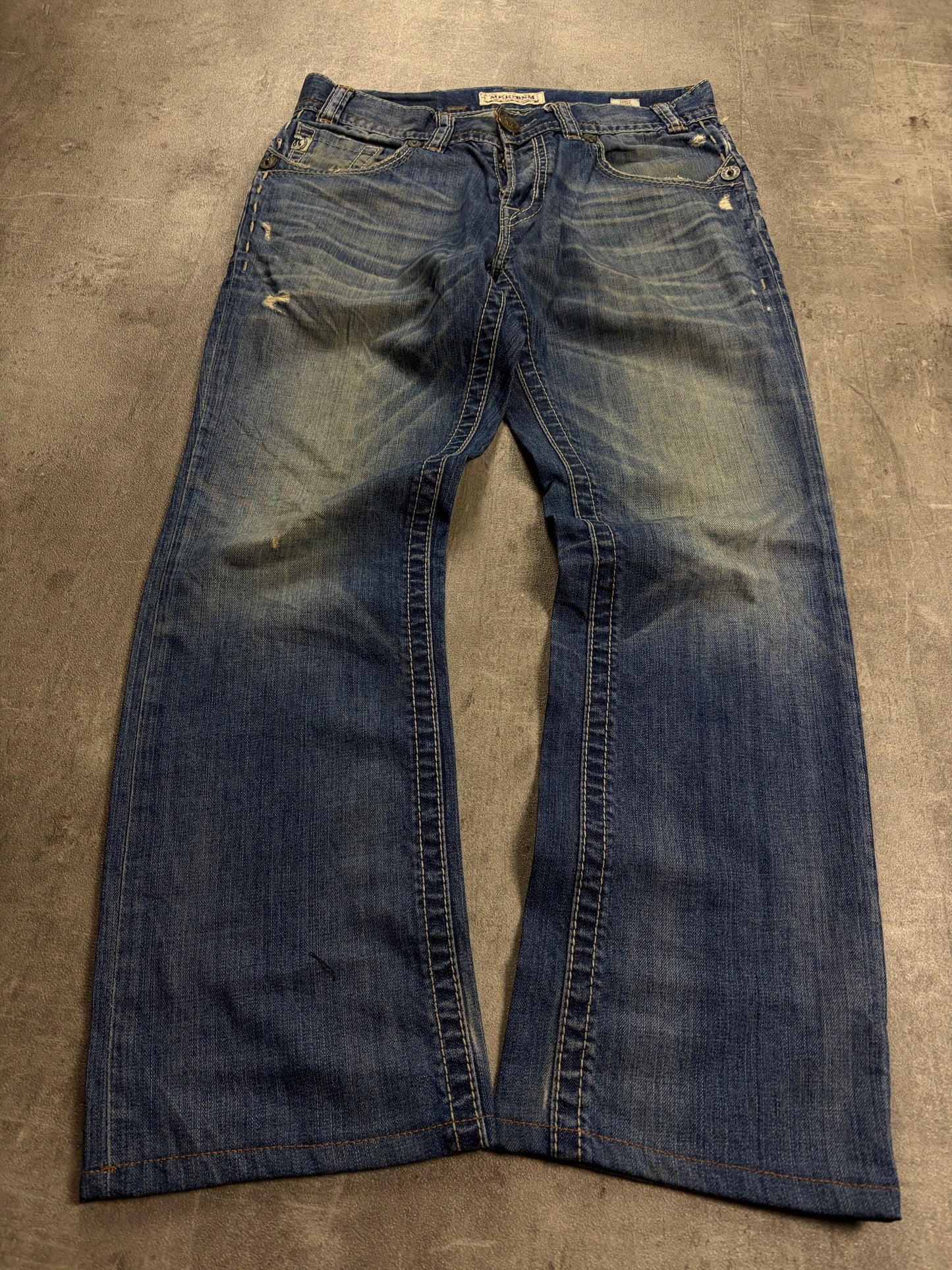 Mek Vintage Armani Style Baggy Jeans