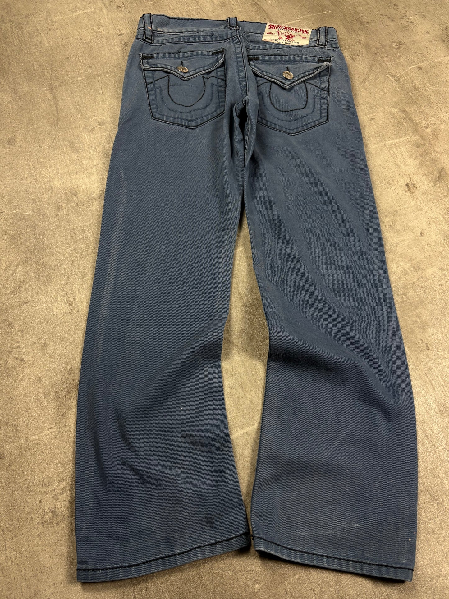 Vintage Y2K True Religion Bootcut Flared Low Waist Jeans