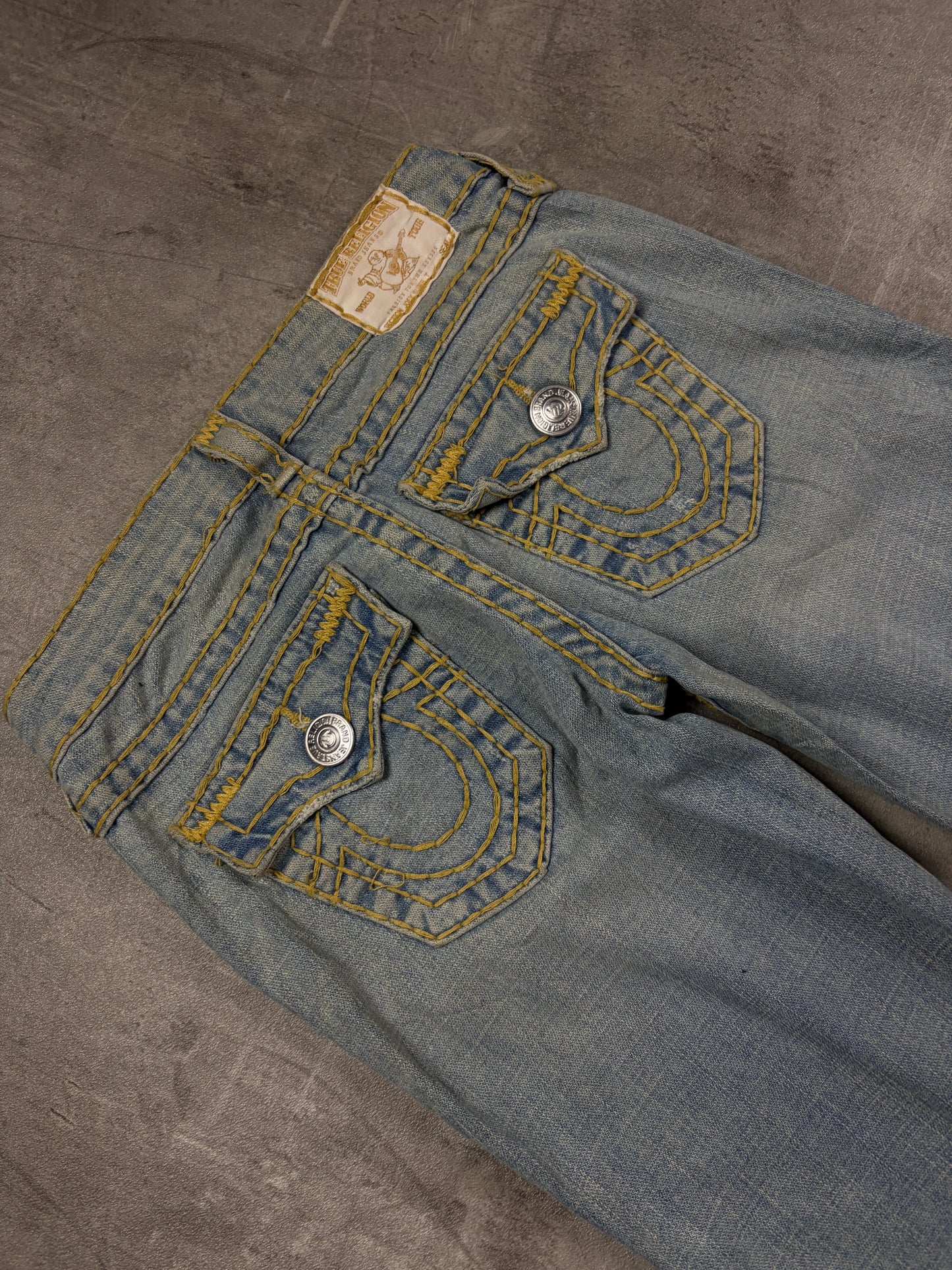 True Religion Jeans 2000s Low Rise Flared