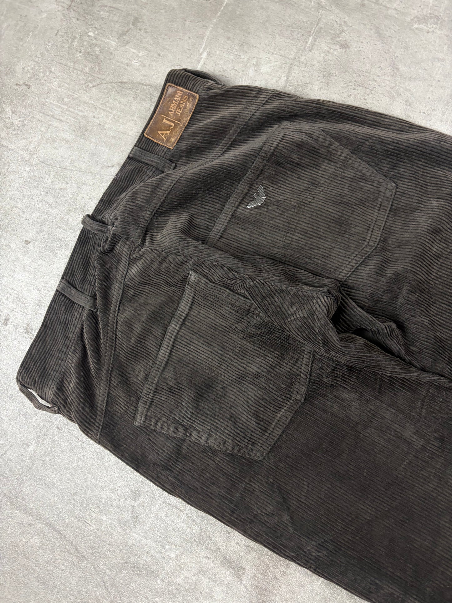 Armani cord Straight Fit Jeans Pasha Style