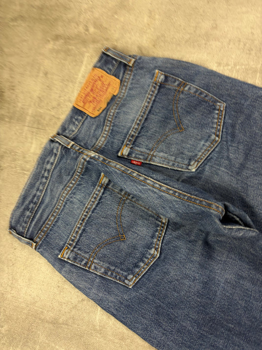 Levis 501 Straight Bootcut Jeans Herren Locker Casual