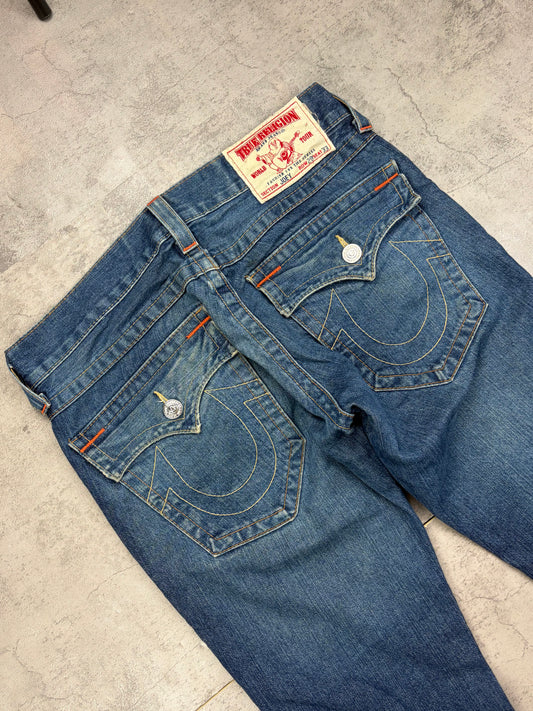 True Religion Low Waist Flared Jeans Y2K