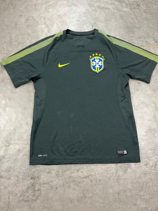 Vintage Y2k Brasilien Jersey Trikot