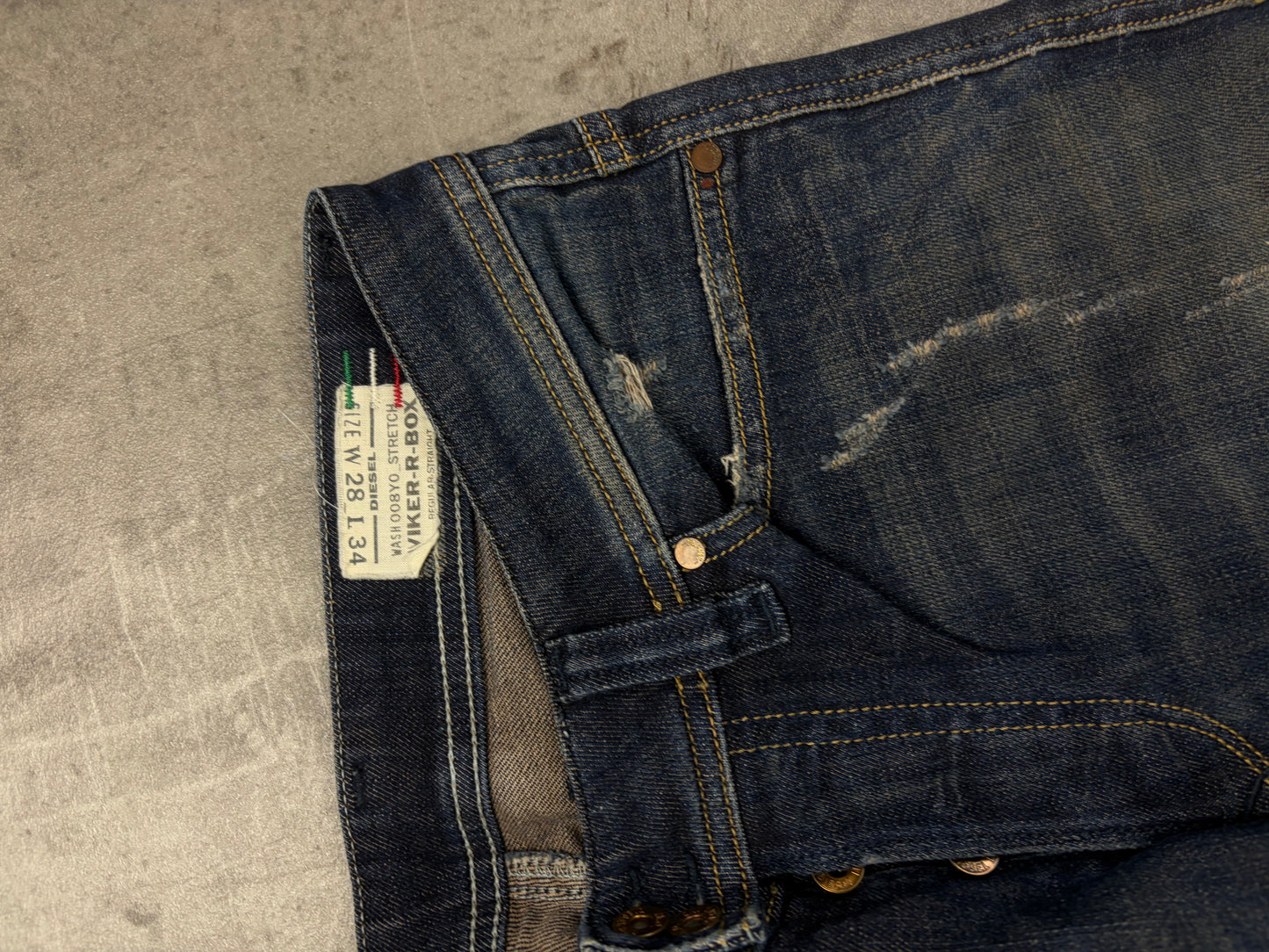 Diesel Jeans Y2K Vintage Baggy