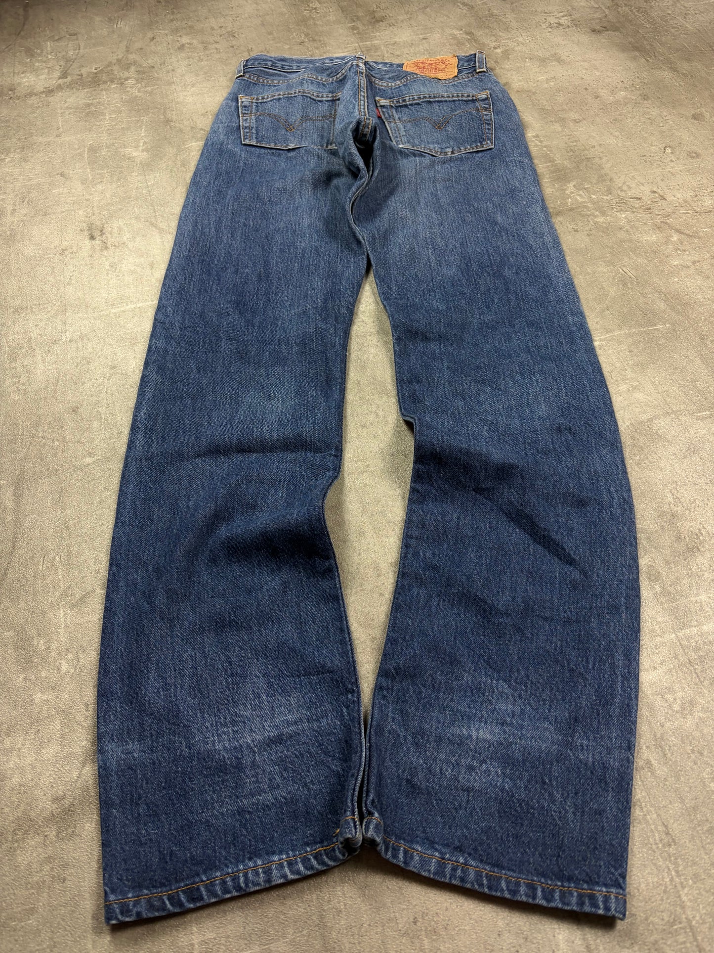 Levis 501 Straight Bootcut Jeans Herren Locker Casual