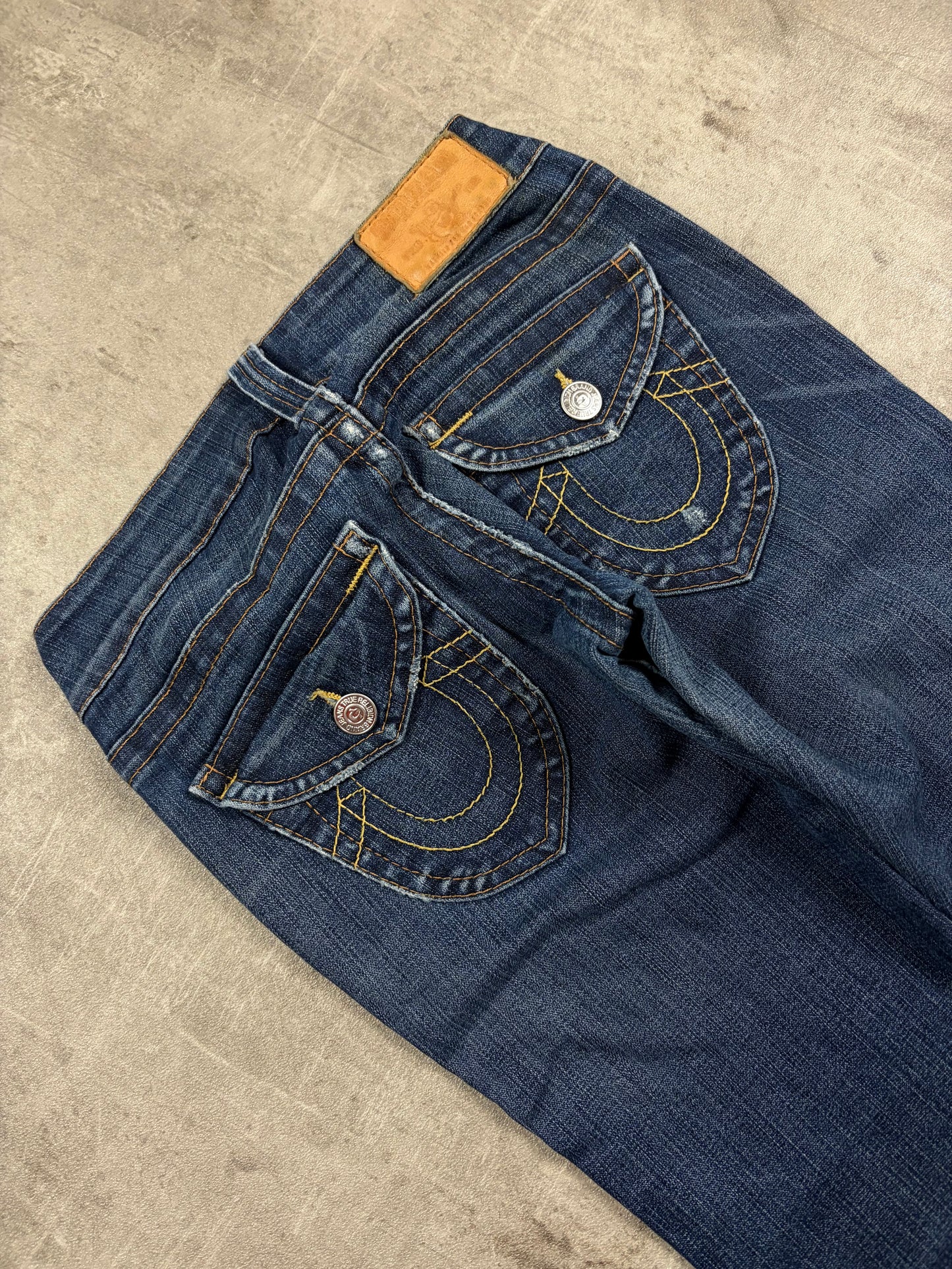True Religion Vintage Low Rise Flared Y2K Bootcut Jeans