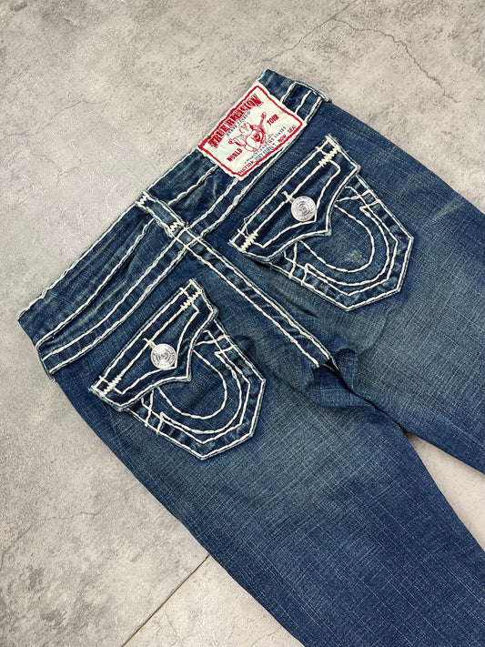 True Religion Lowwaist Bootcut Vintage Jeans Y2k Flared