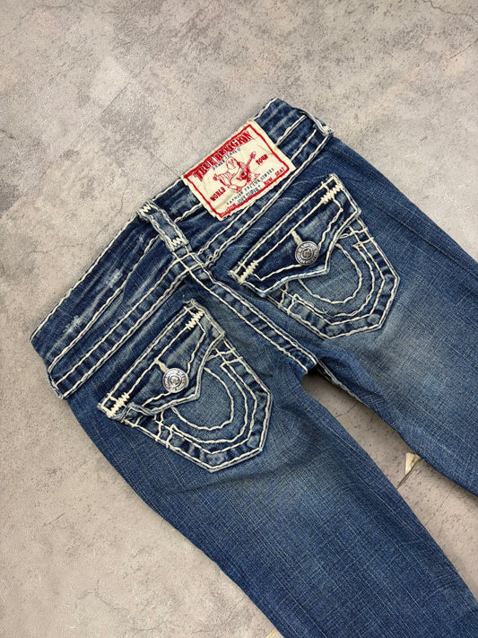 True Religion Lowwaist Flared Bootcut Jeans Y2k