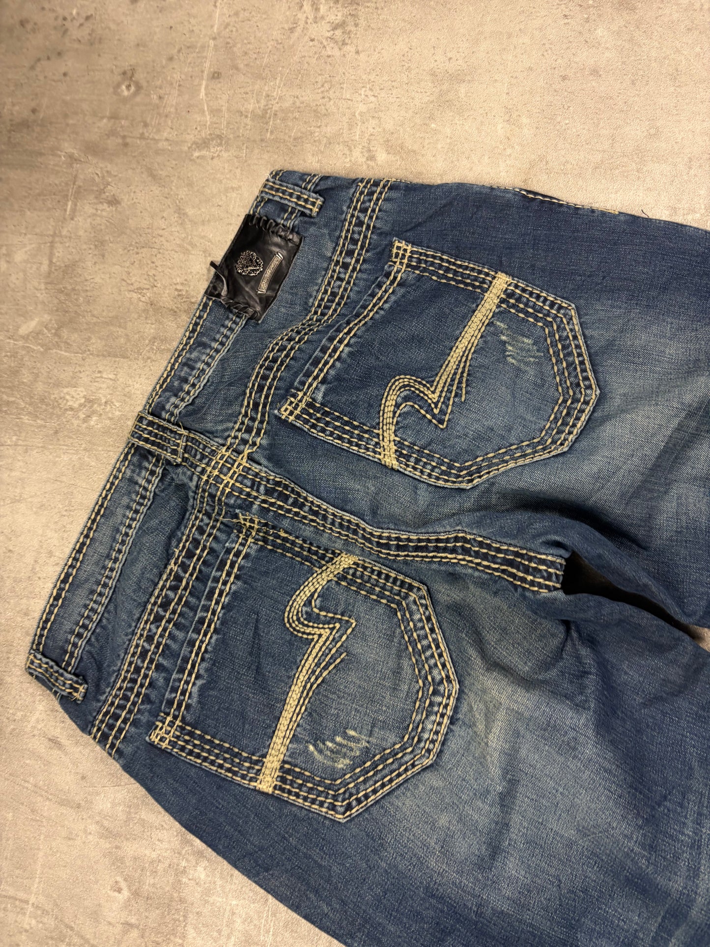 Blue Monkey Vintage Baggy Straight fit Jeans