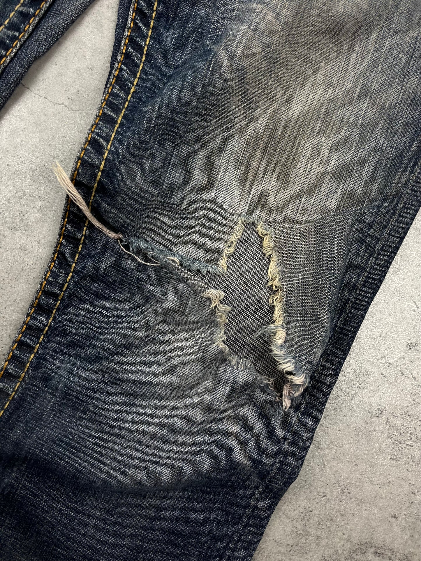 True Religion Vintage Y2k Straight Baggy Jeans