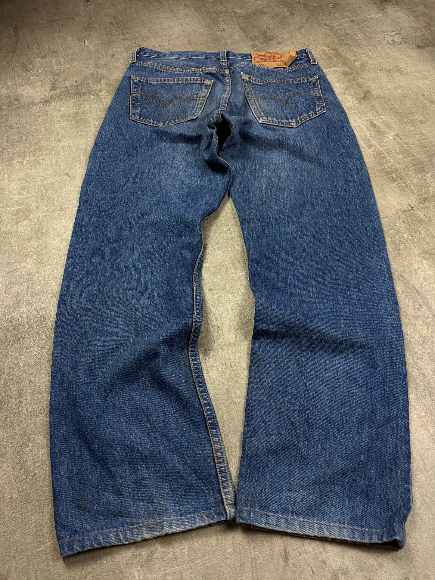 Levis 501 Straight Bootcut Jeans Herren Pasha Style