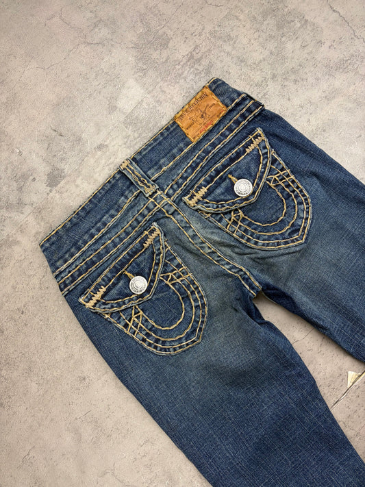 True Religion Low Rise Bootcut Denim