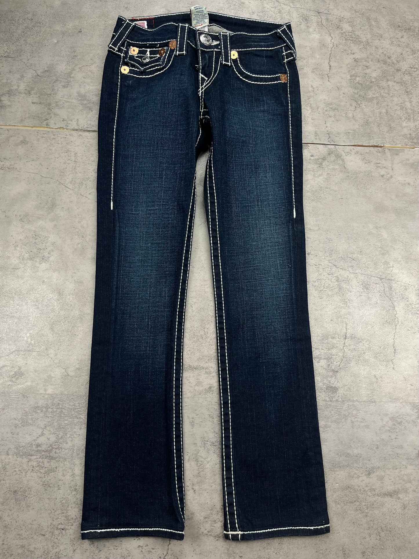True Religion Vintage Low Rise Flared Y2K Bootcut Jeans
