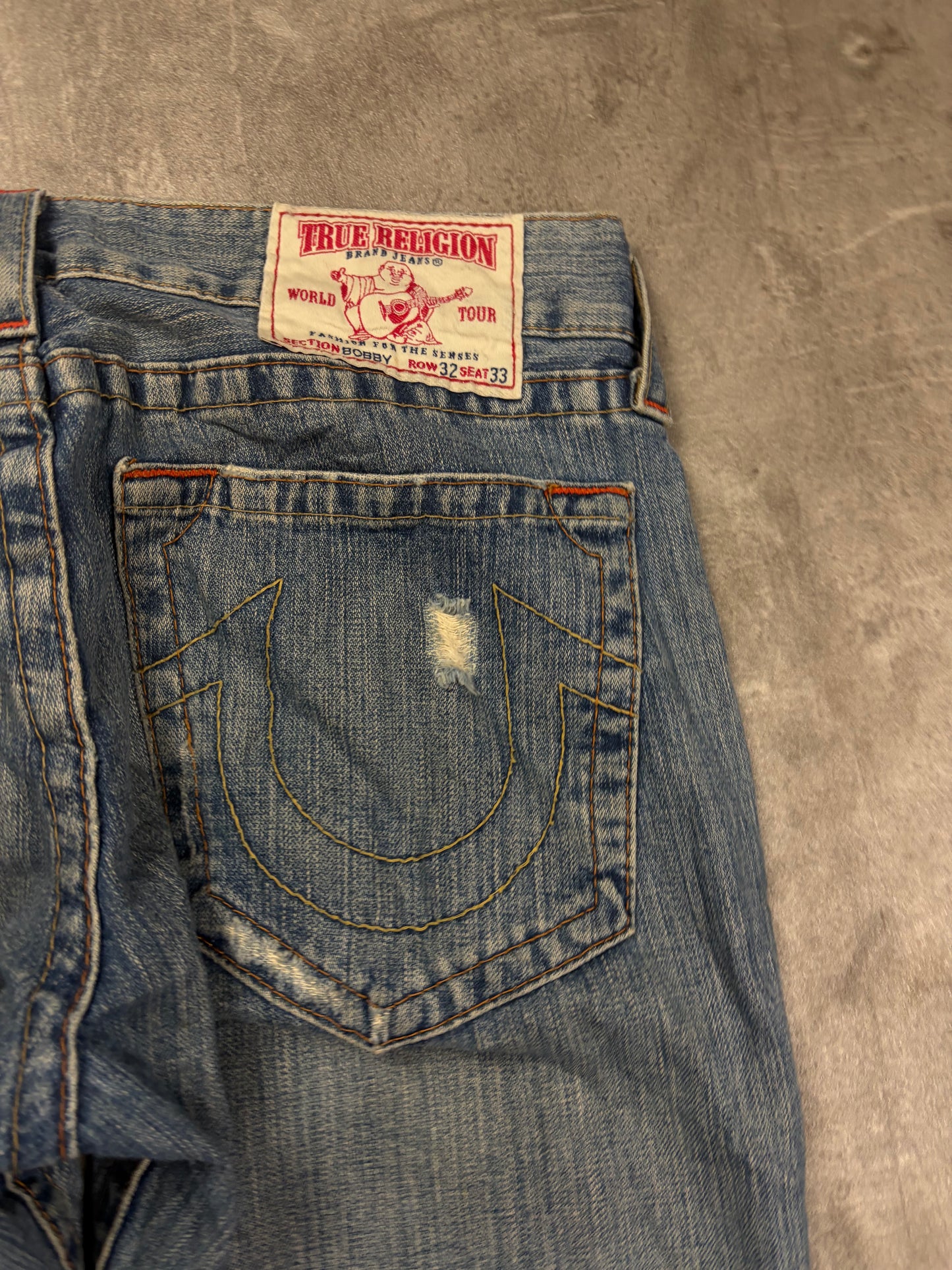 True Religion y2k flared jeans Baggy Pasha Style