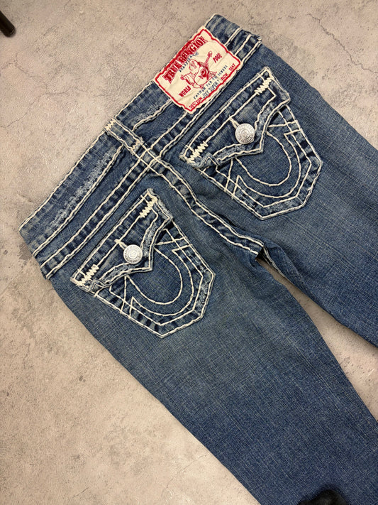 True Religion Denim Bootcut Low Rise Jeans