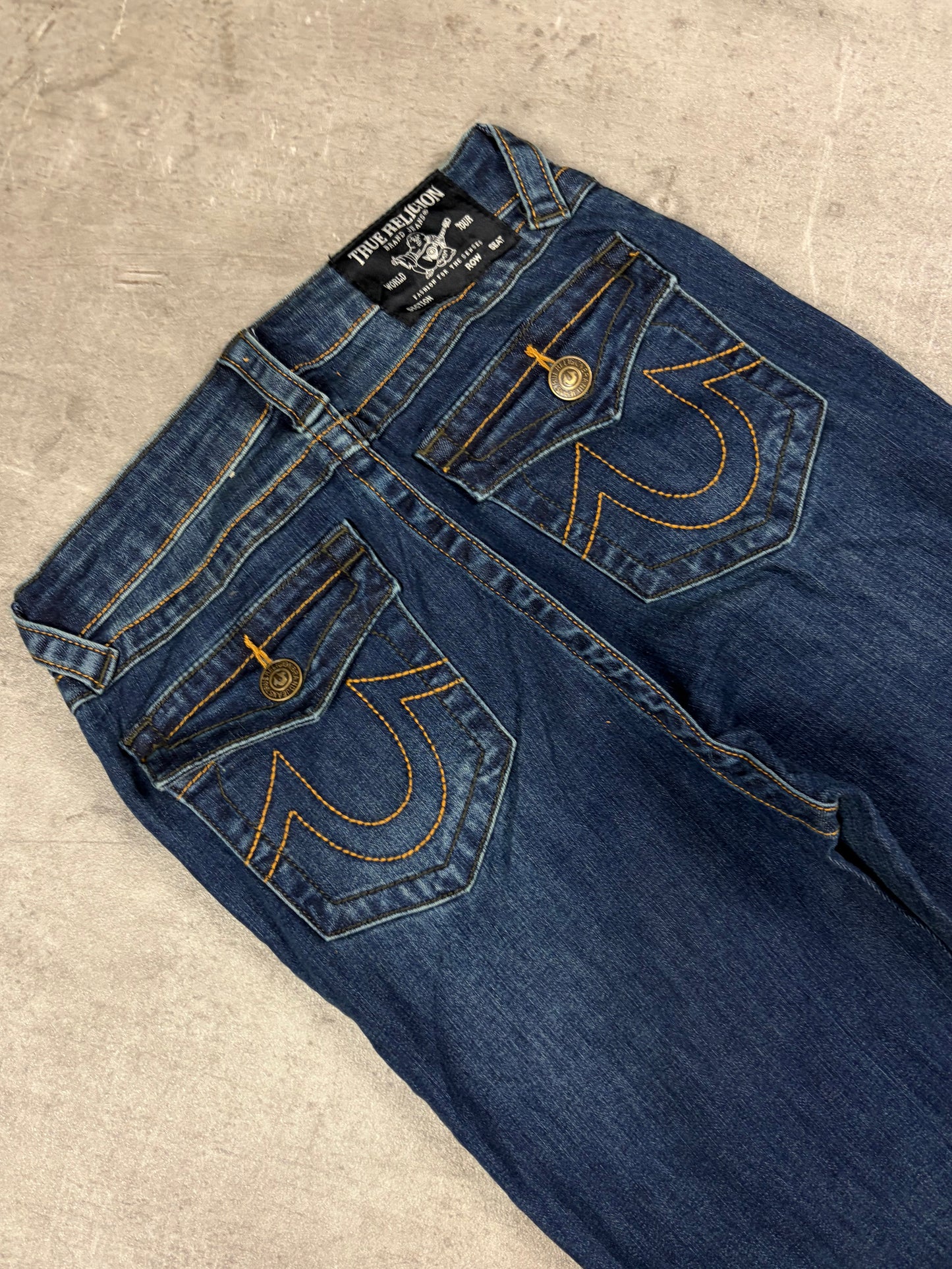 True Religion Vintage Low Rise Bootcut Denim
