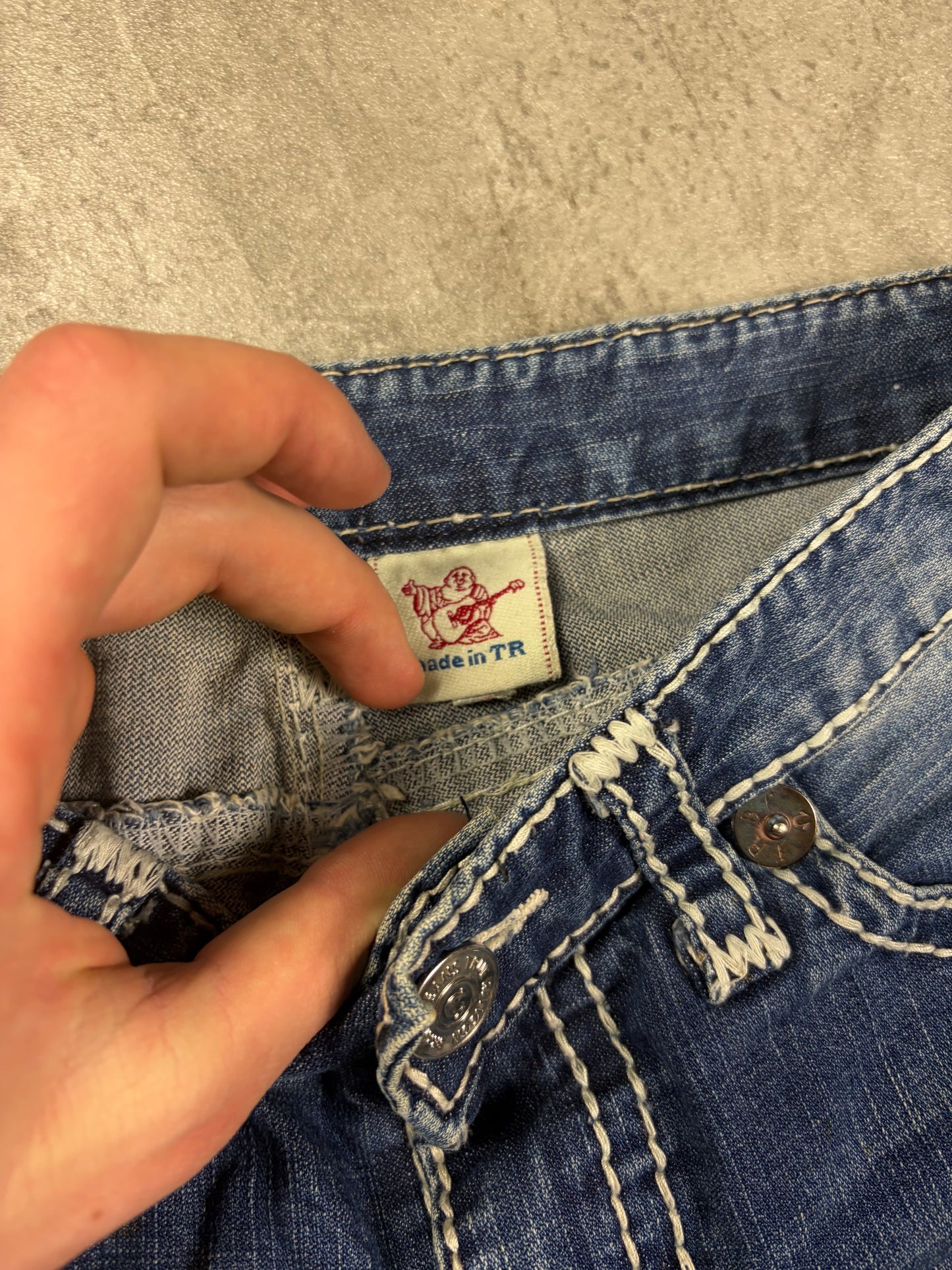 Vintage True Religion Y2k Lowwaist Jeans Flared