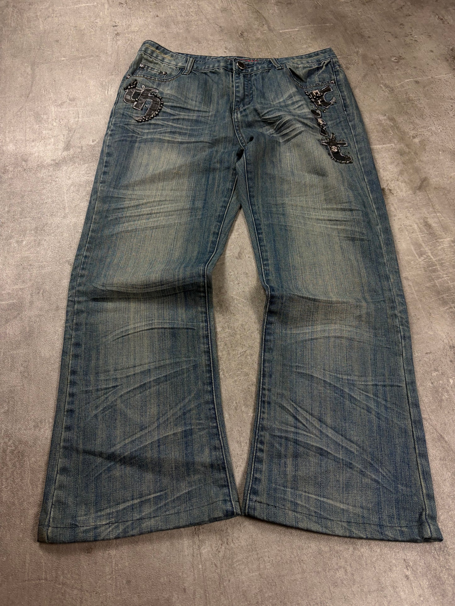 Miss sixteen Y2k Lowwaist Miss me Style Jeans