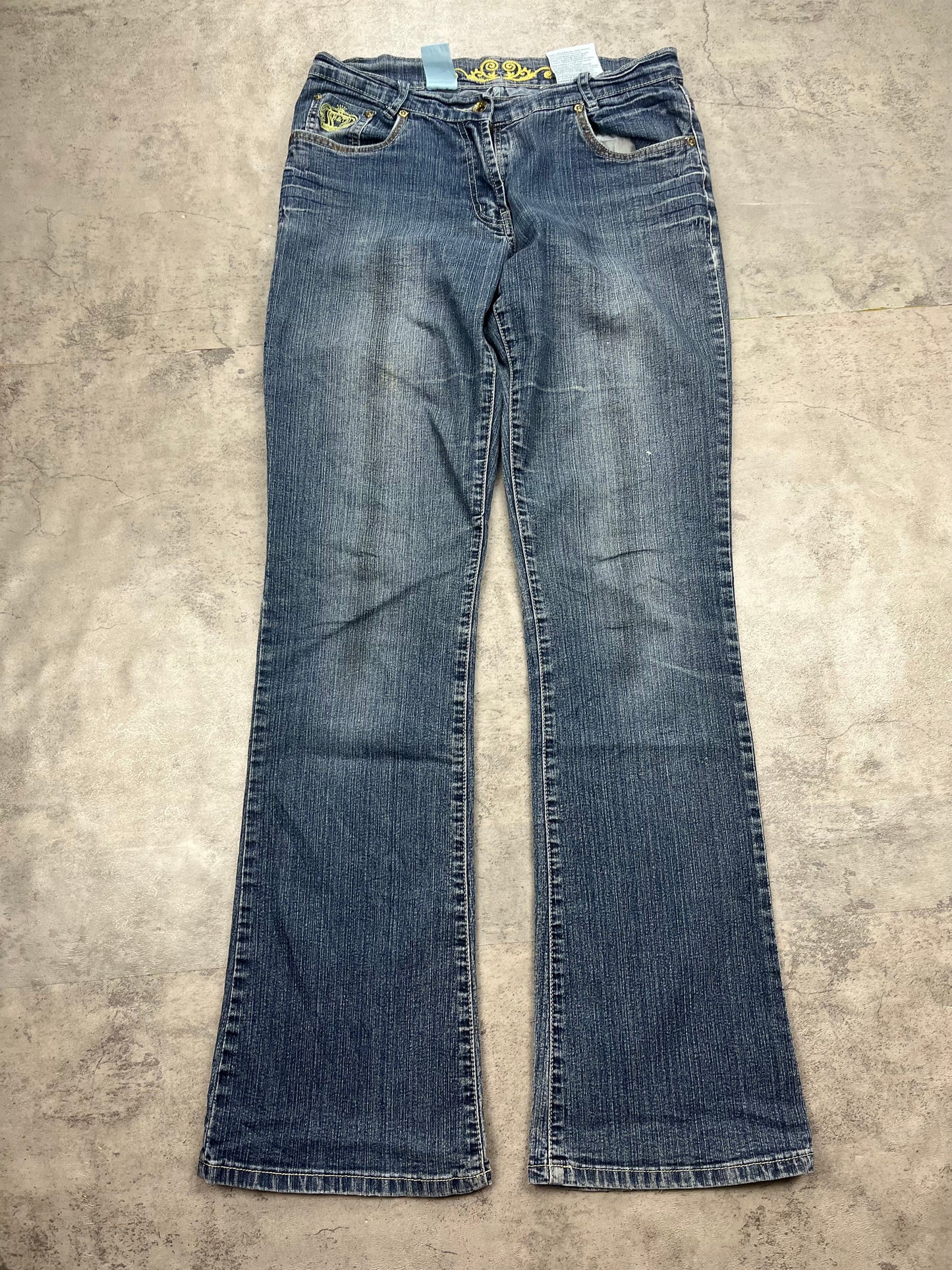 Vintage Victoria Beckham Style Bootcut Jeans