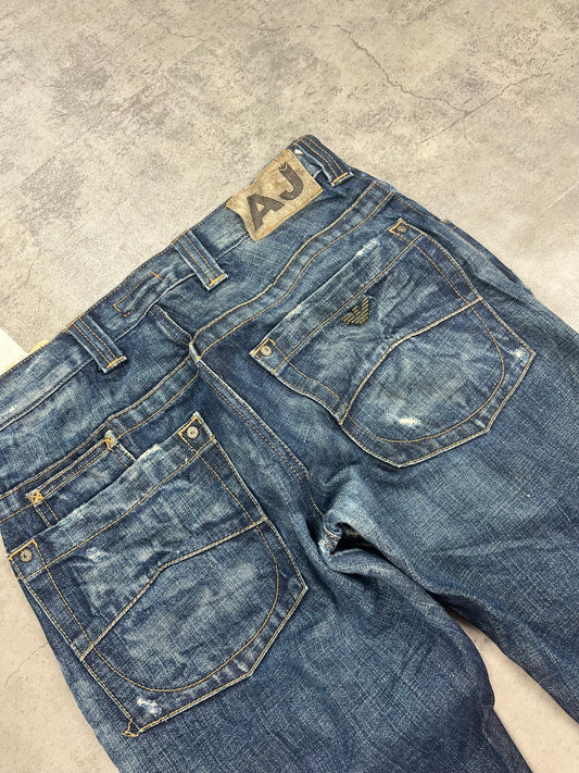Vintage Y2k Armani Jeans Straight
