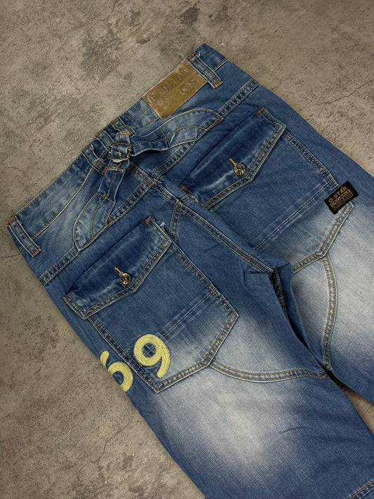 G-Star Embroidered Y2k Baggy 96 Jeans Denim