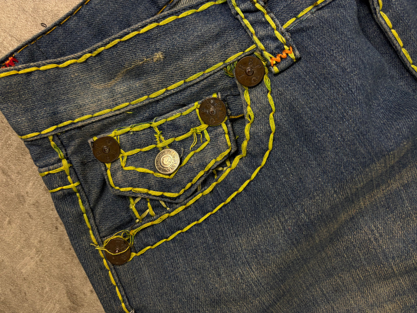 True Religion Jeans Herren Denim Streetwear