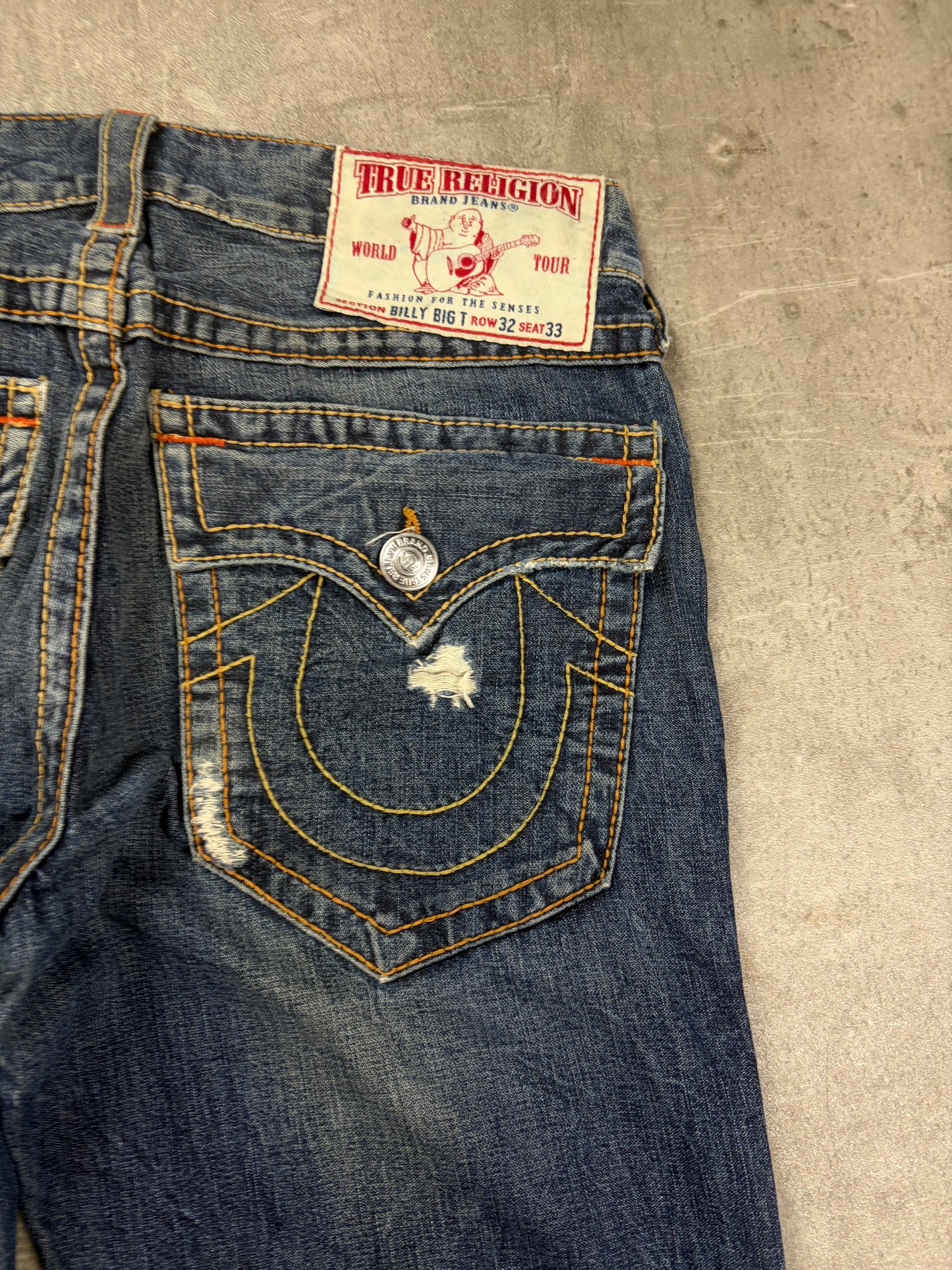 True Religion Baggy Pasha Style Jeans