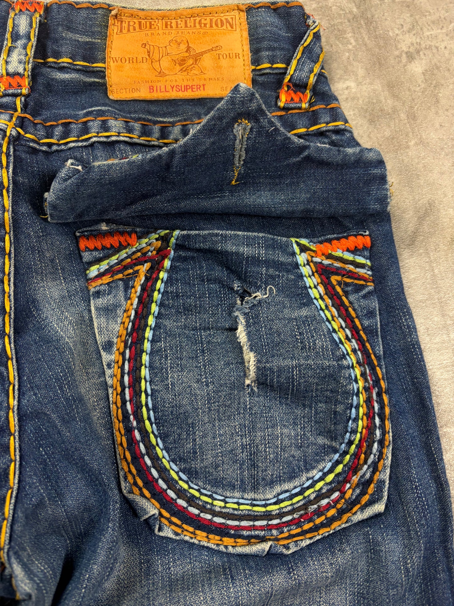 Vintage Bootcut True Religion Y2k Baggy Jeans Denim