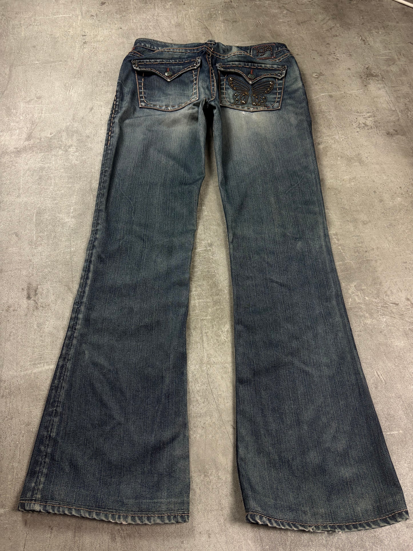 Miss me style Y2k Lowwaist, Bootcut Jeans