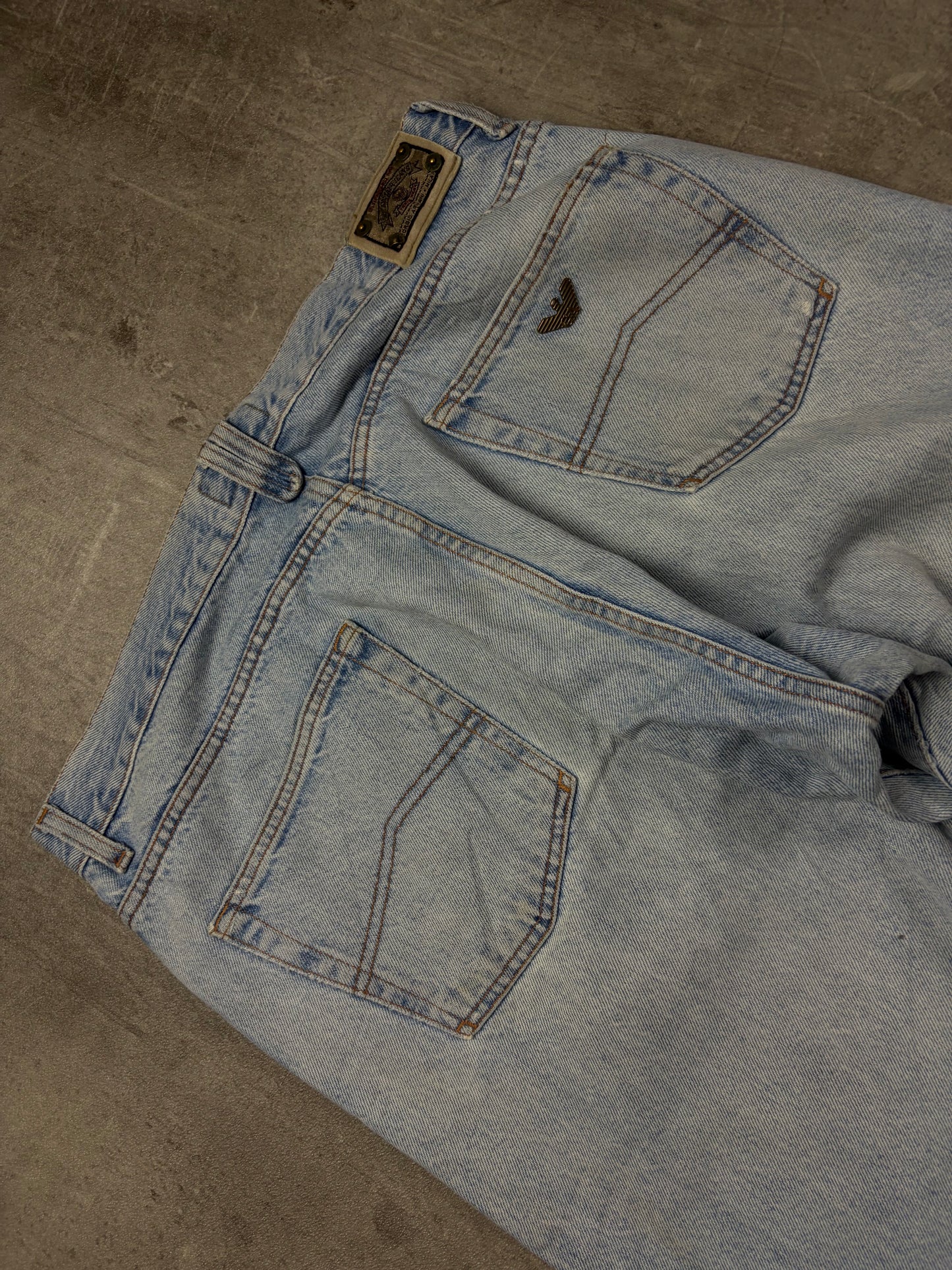 Armani Vintage Straight Fit Jeans