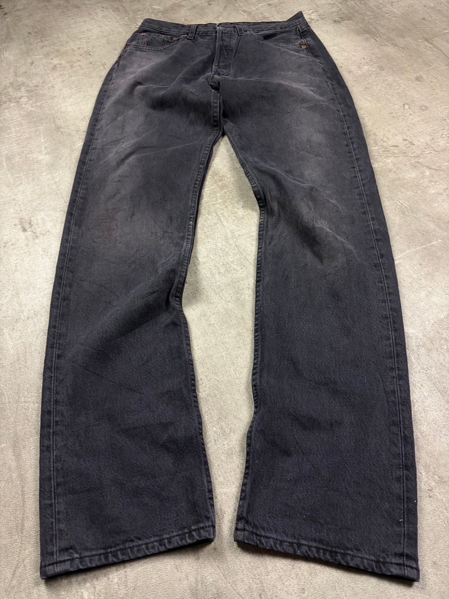 Levis 501 Herren Jeans Straight Bootcut Loose Fit