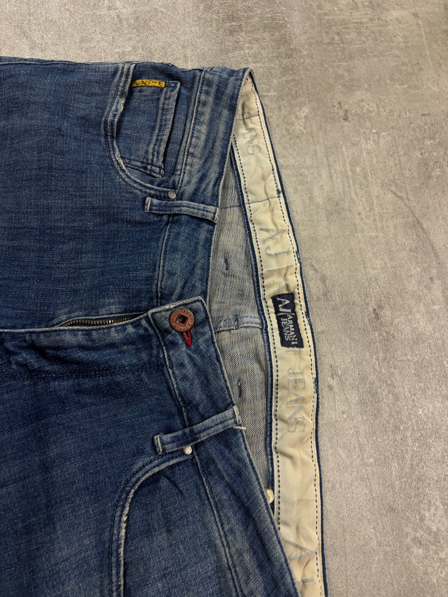 Vintage Y2k Armani Baggy Jeans Pasha Style