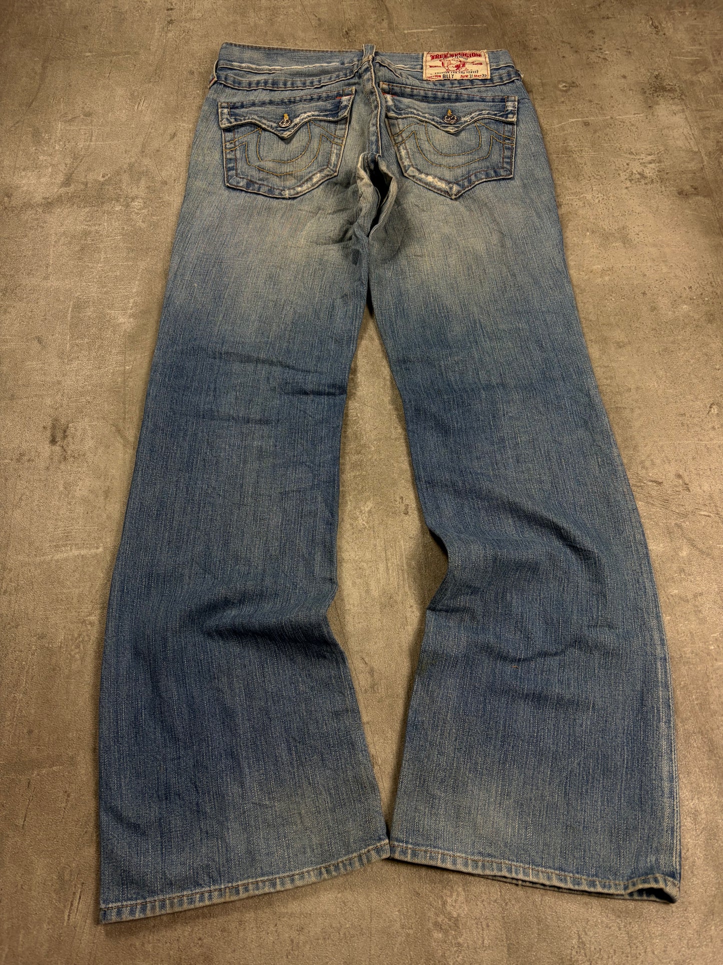 Rare Vintage True Religion Loose Fit Baggy Denim Pasha Jeans Pasha Style