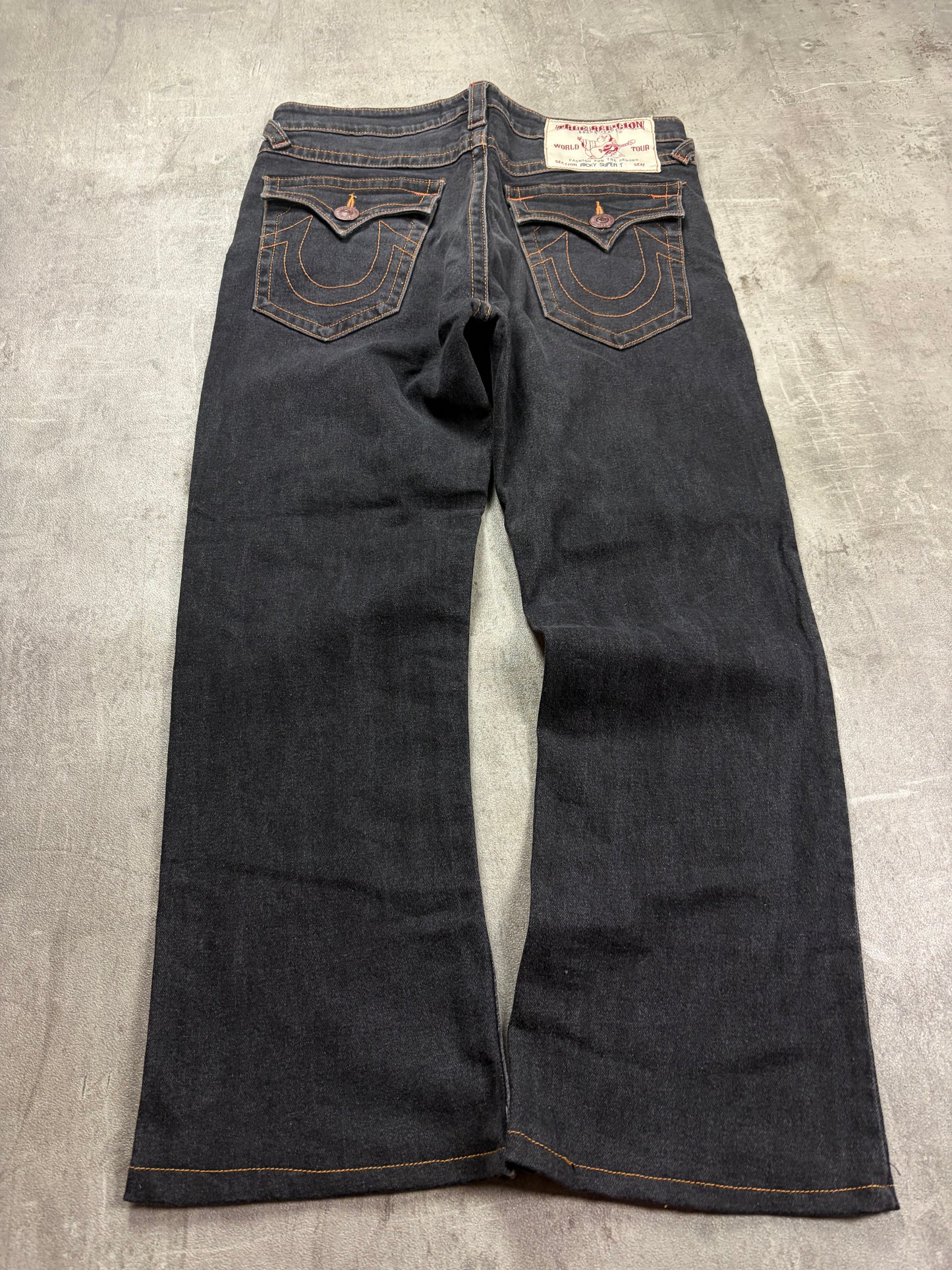 True Religion Baggy Flared Jeans Y2K