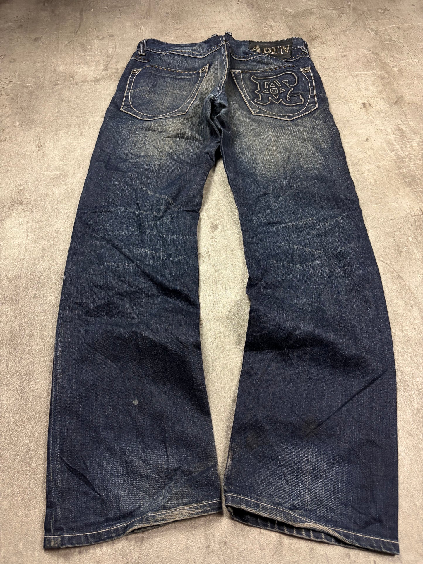 Vintage Japanese Aden Y2k Pasha Style Denim
