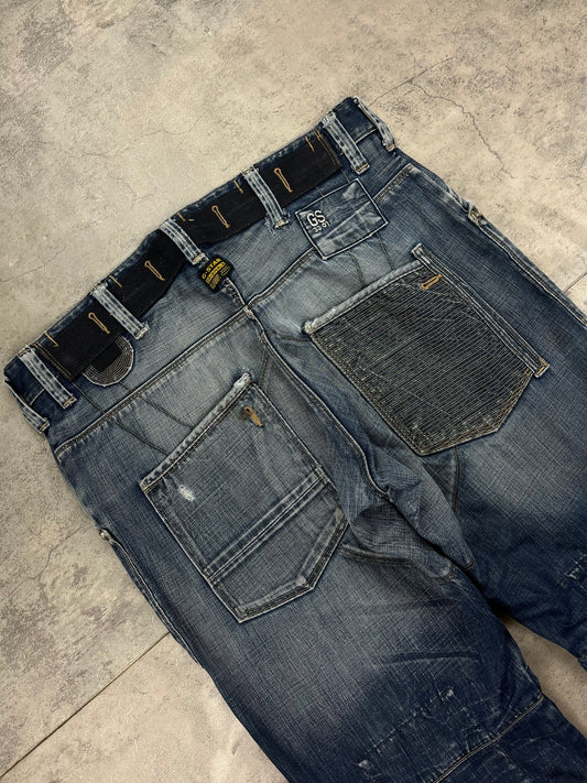 Vintage G-Star Raw Baggy Jeans Y2k