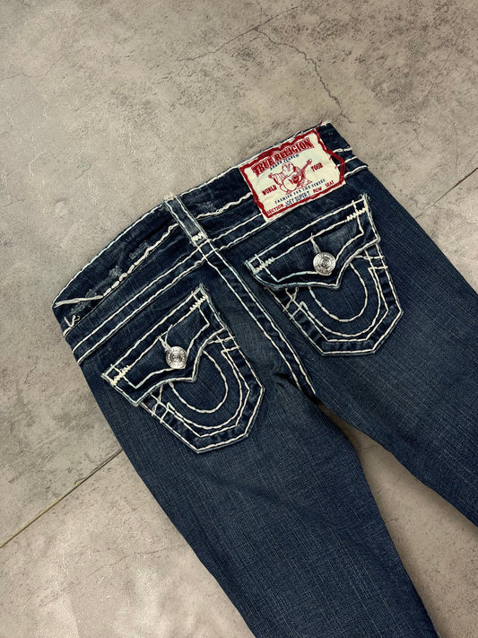 True Religion Lowwaist Flared Bootcut Jeans Y2k