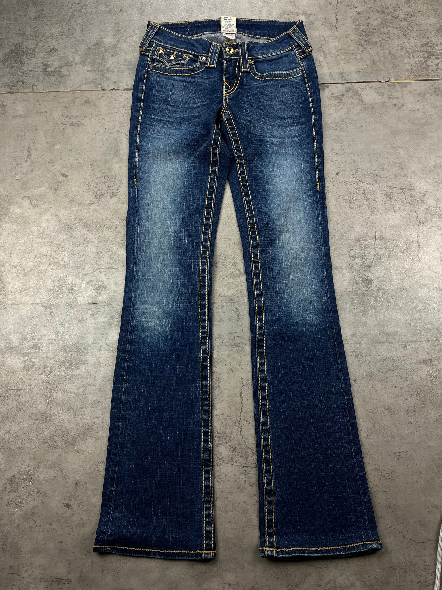 Rare True Religion Glitzer Lowwaist Y2k Bootcut Jeans