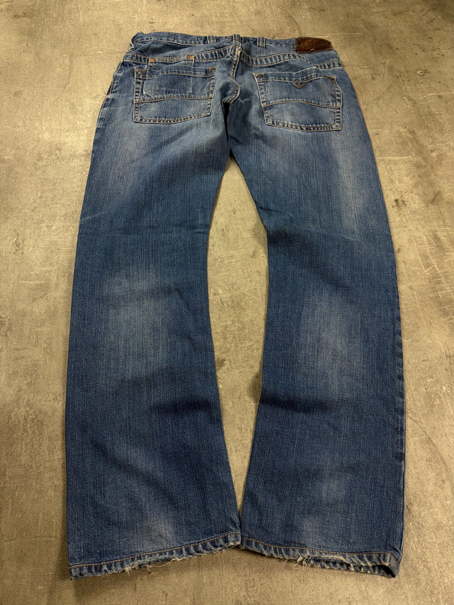 Armani Y2k Straight Fit Jeans Y2k