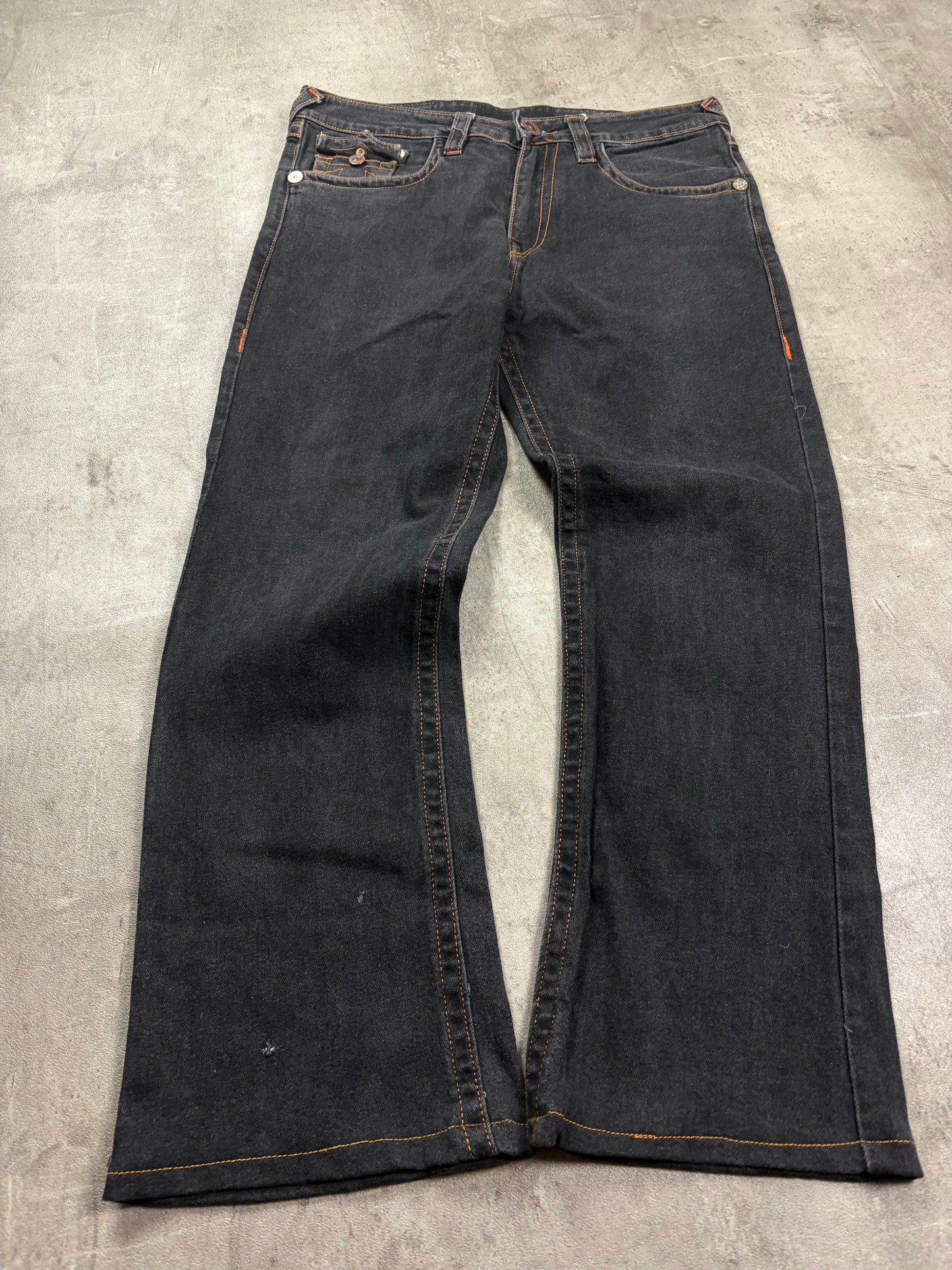 True Religion Baggy Flared Jeans Y2K