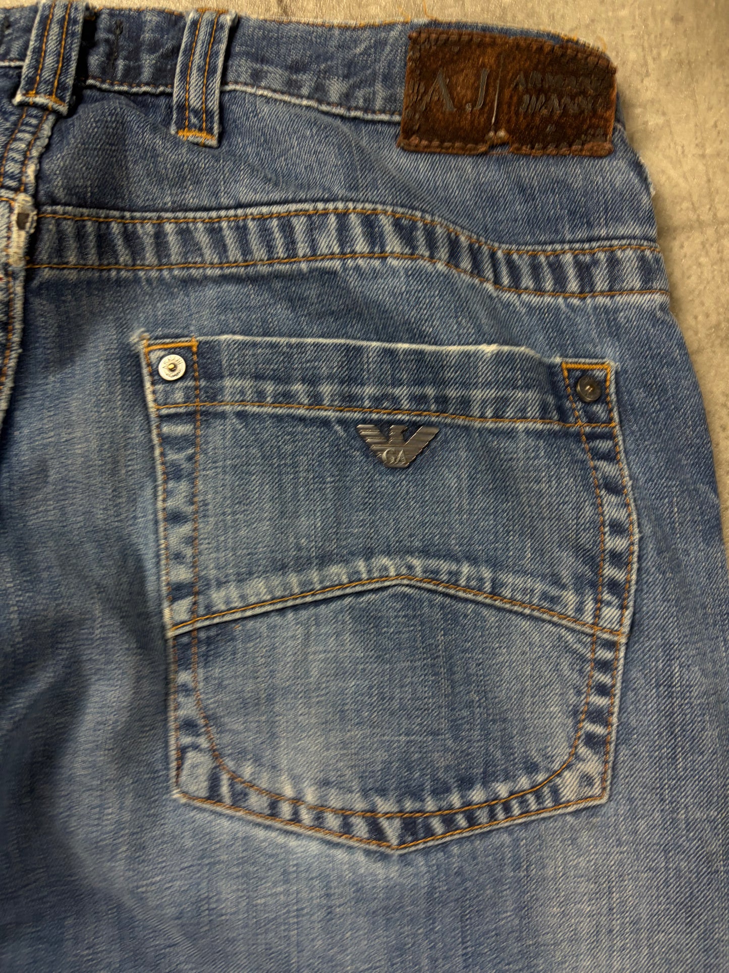 Armani Y2k Straight Fit Jeans Y2k