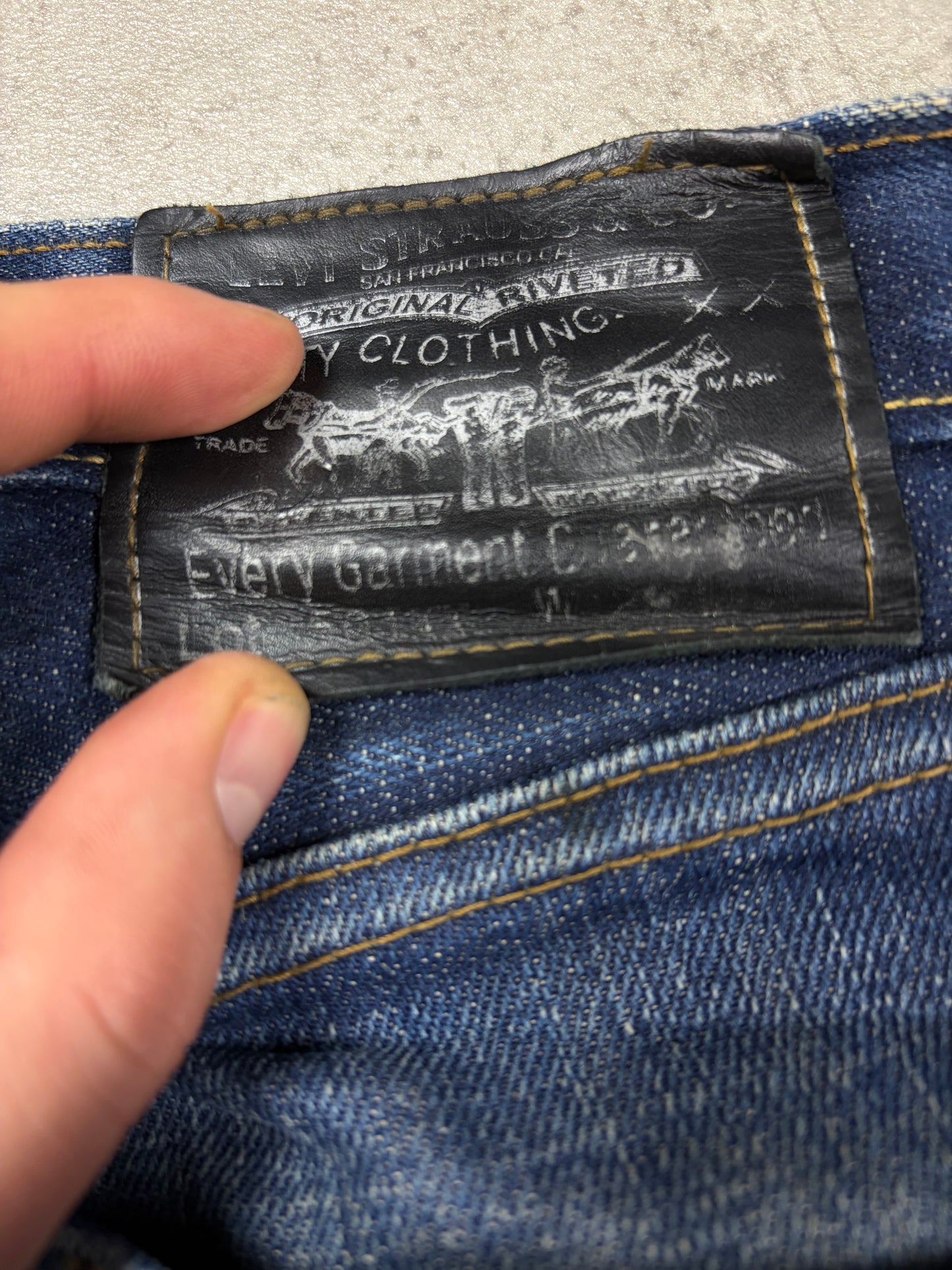 Slevedge Levis 501 Japanese Rare Straight Fit Jeans