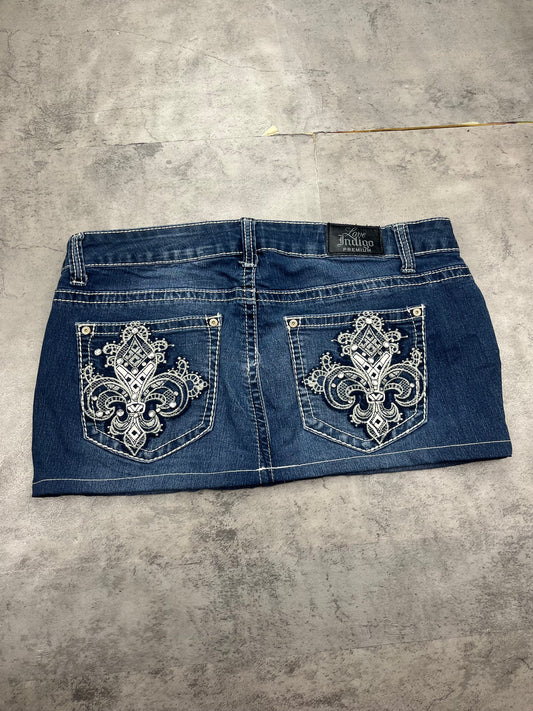 Mini Love Indigo Rock Y2k Vintage