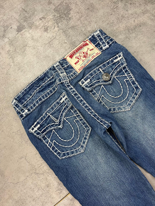 Vintage Y2k Straight Bootcut True Religion Jeans