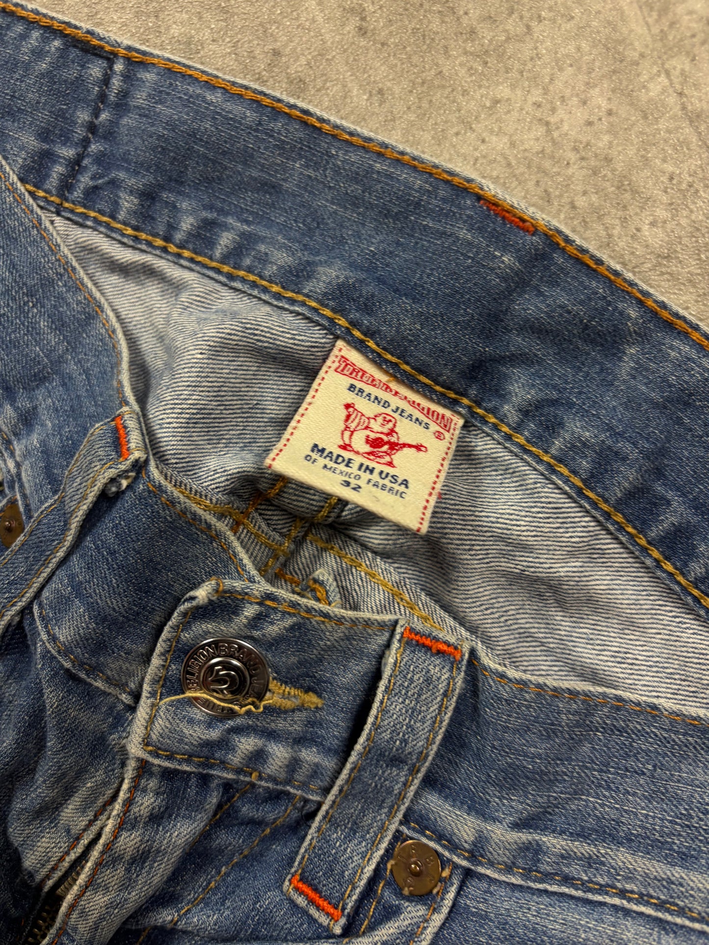 Vintage Bootcut Baggy True Religion Jeans