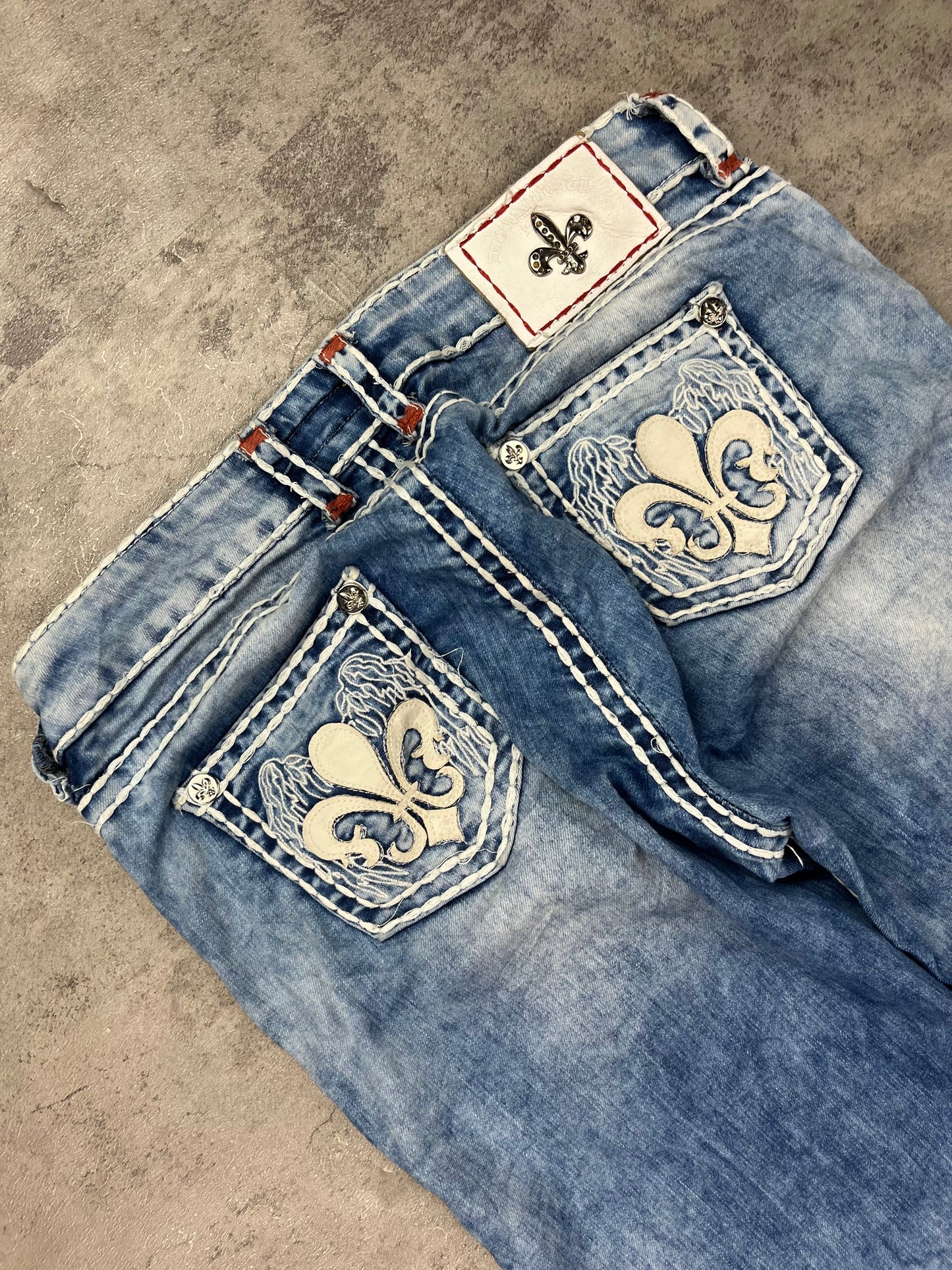 Vintage Straight Jeans Y2k