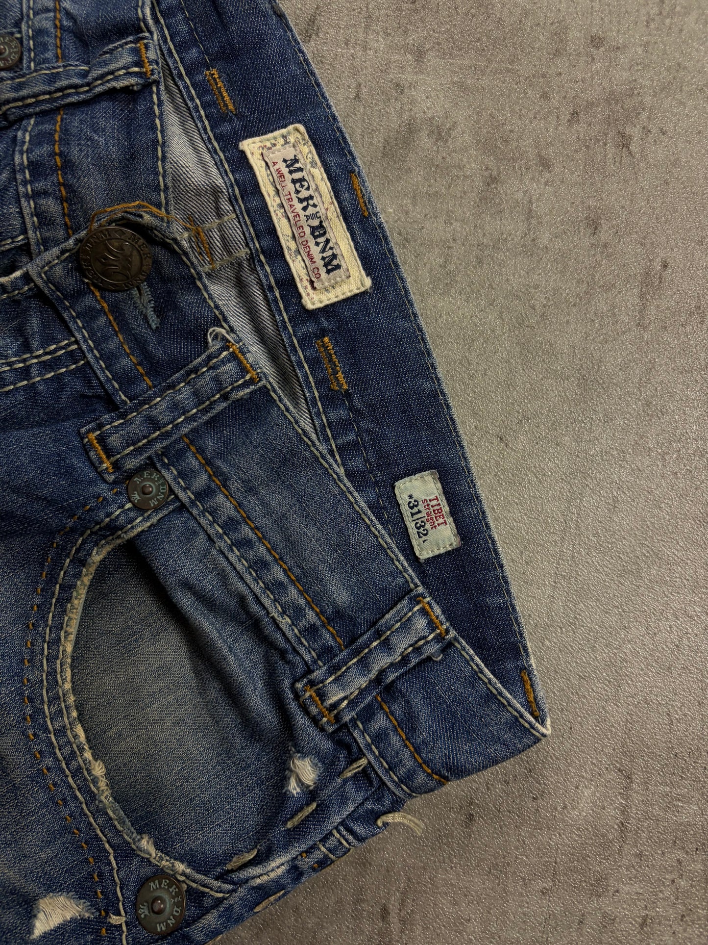 Mek Vintage Armani Style Baggy Jeans