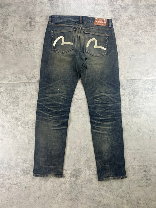 Vintage Y2k Evisu Straight Jeans W32