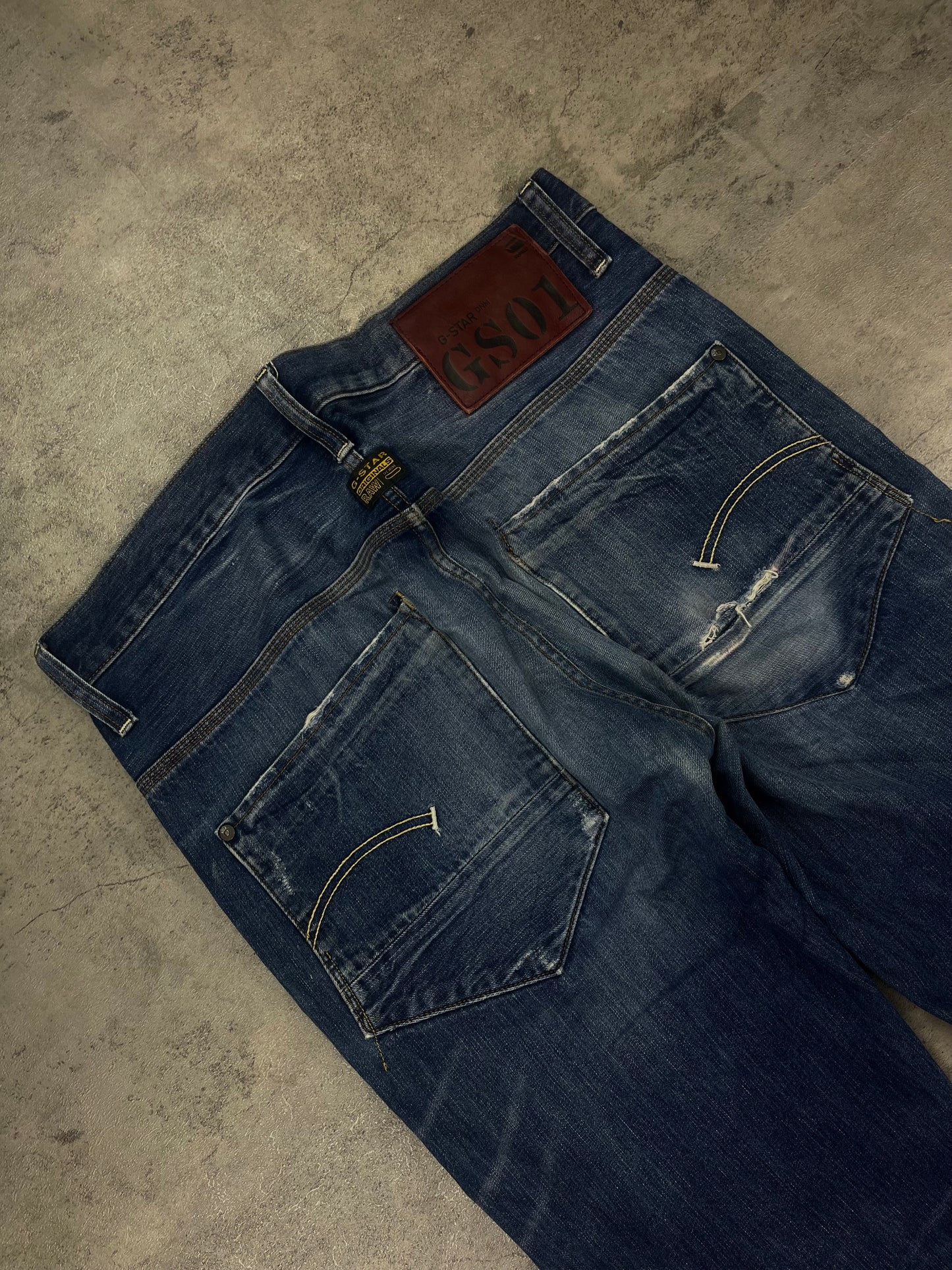 G-Star RAW Y2k Pasha Style Heavy Denim Baggy Jeans