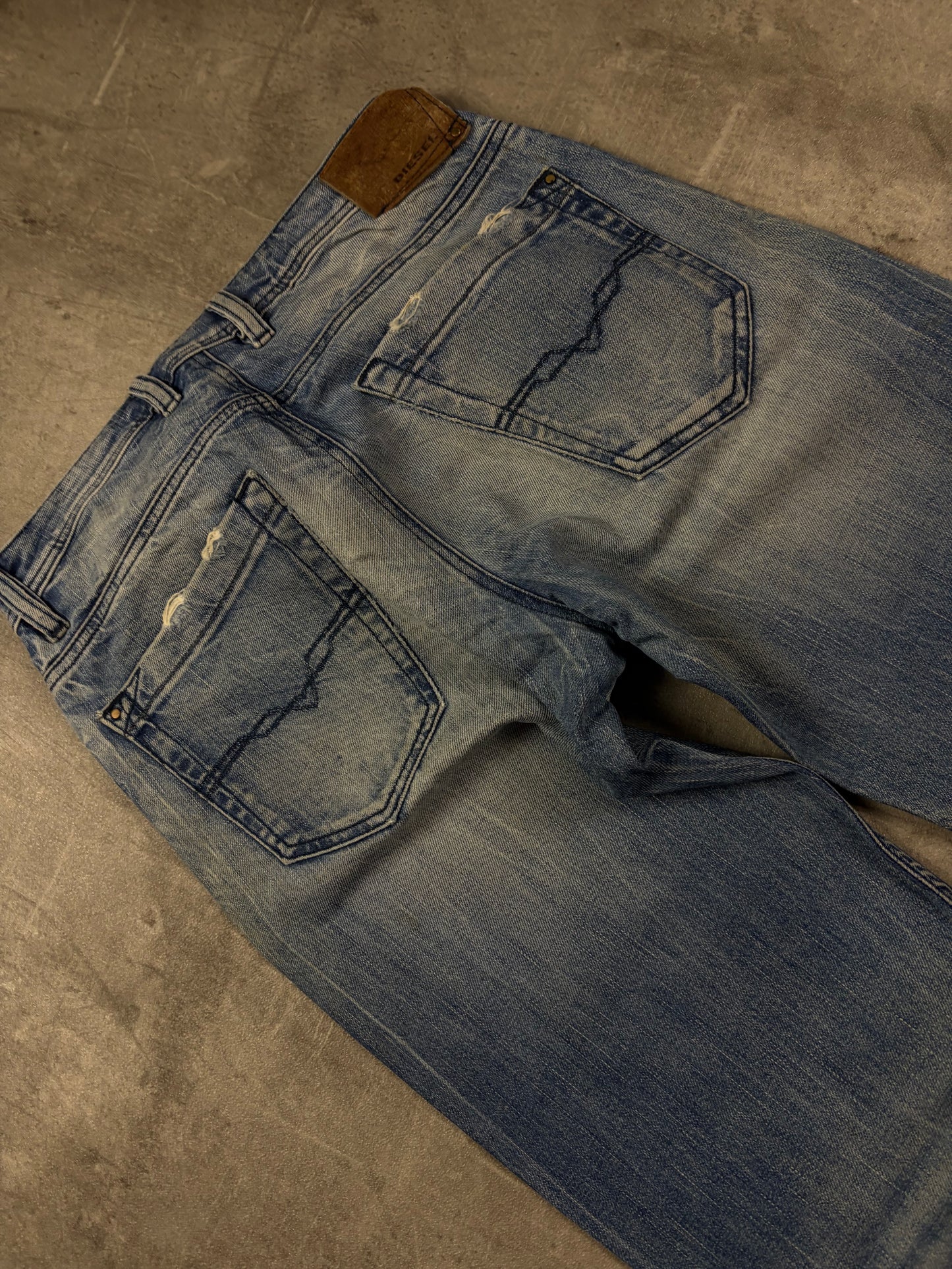 Vintage Diesel Y2k Straight Jeans Pasha Style